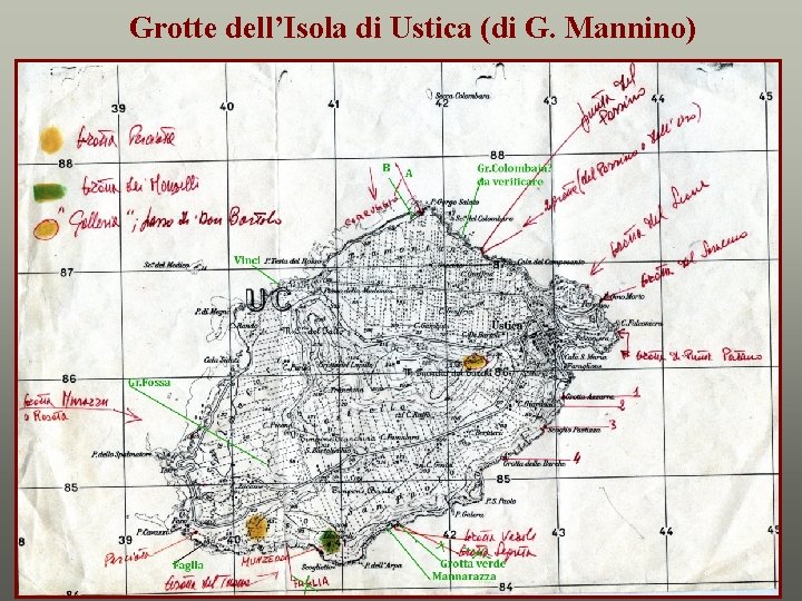 Grotte dell’Isola di Ustica (di G. Mannino) 