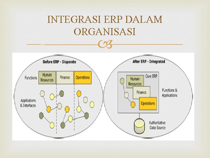 INTEGRASI ERP DALAM ORGANISASI 