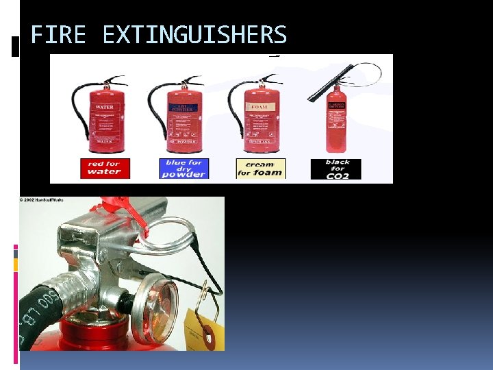 FIRE EXTINGUISHERS 