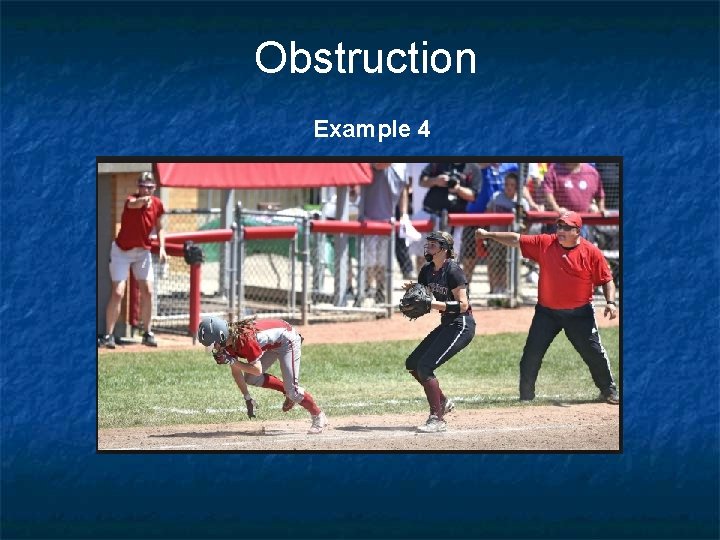 Obstruction Example 4 