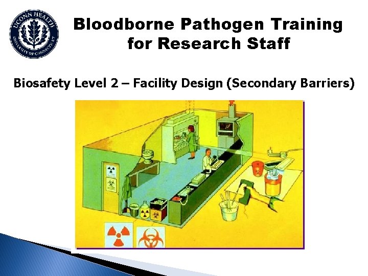 Bloodborne Pathogen Training for Research Staff Biosafety Level 2 – Facility Design (Secondary Barriers)