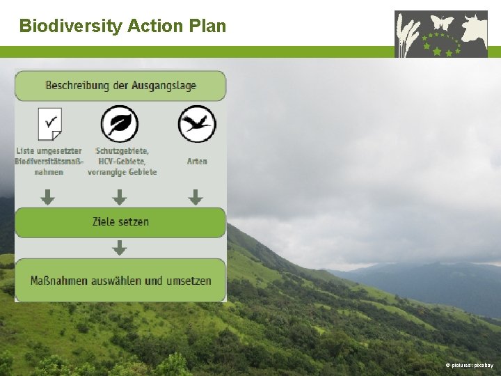 Biodiversity Action Plan Funded by Biodiversity in Standards and Labels for the Food Sector