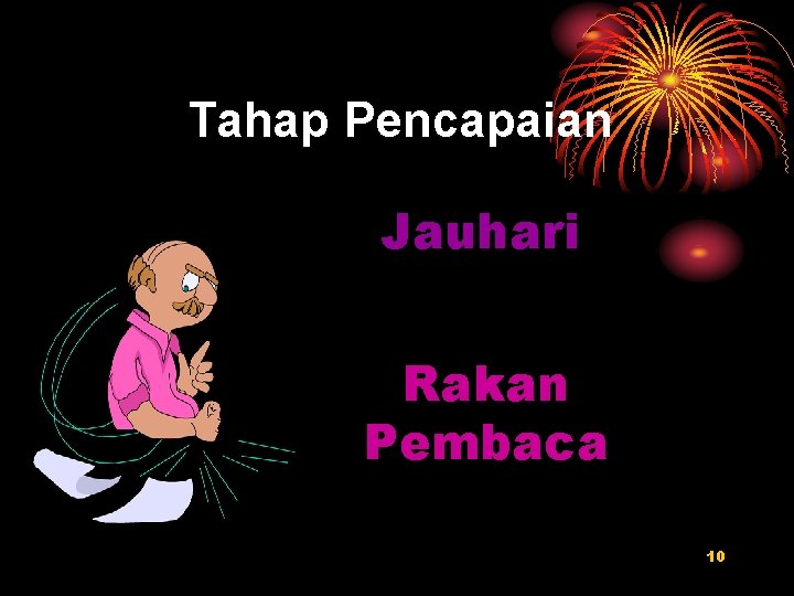 Tahap Pencapaian Jauhari Rakan Pembaca 10 