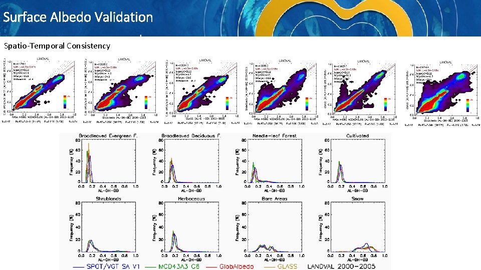 Surface Albedo Validation Spatio-Temporal Consistency 