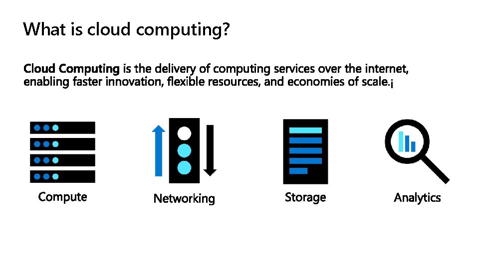 What is cloud computing? 