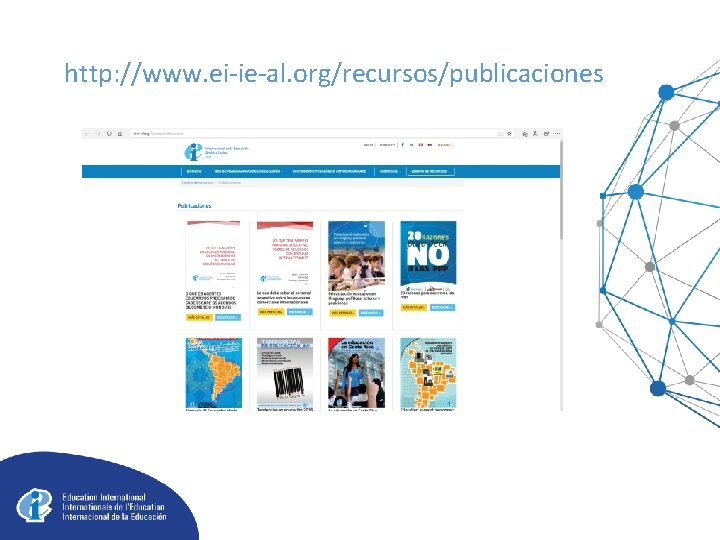 http: //www. ei-ie-al. org/recursos/publicaciones 