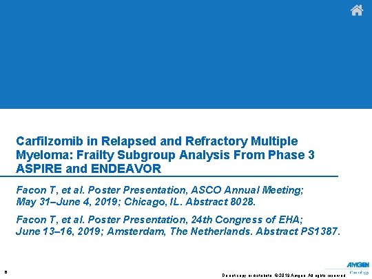 Carfilzomib in Relapsed and Refractory Multiple Myeloma: Frailty Subgroup Analysis From Phase 3 ASPIRE