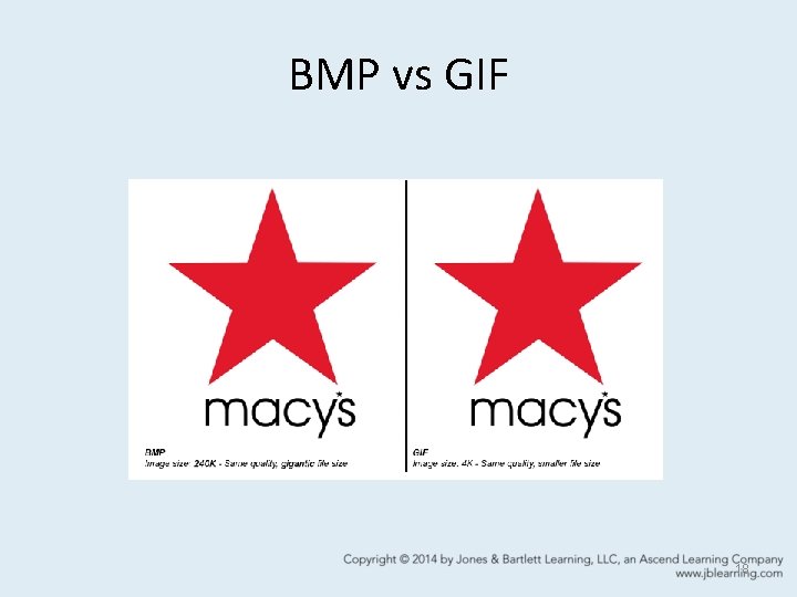 BMP vs GIF 18 BMP vs GIF 18