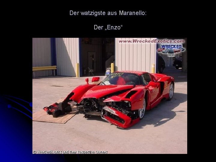 Der watzigste aus Maranello: Der „Enzo“ 