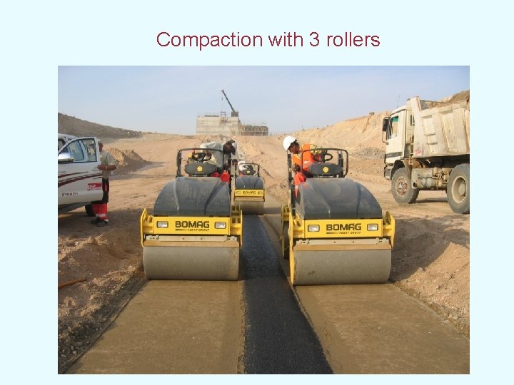  Compaction with 3 rollers 