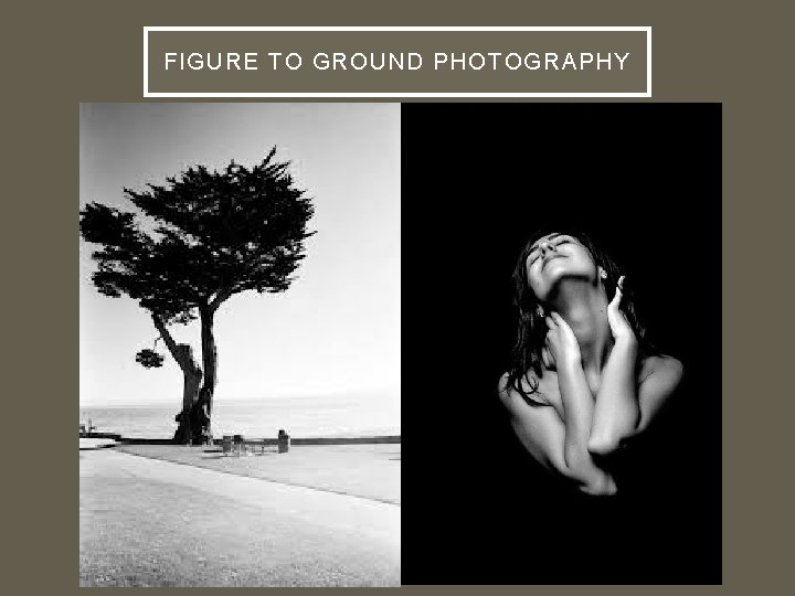 FIGURE TO GROUND PHOTOGRAPHY 