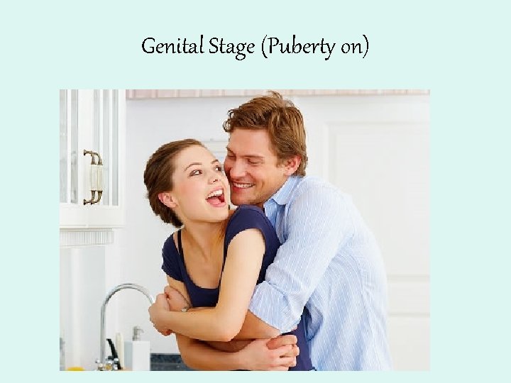 Genital Stage (Puberty on) 