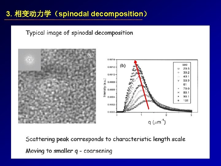 3. 相变动力学（spinodal decomposition） 