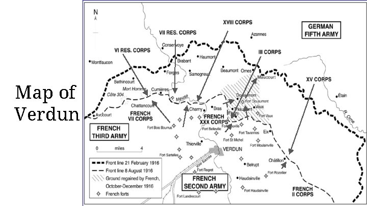 Map of Verdun 