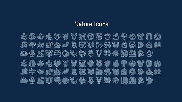 Nature Icons 