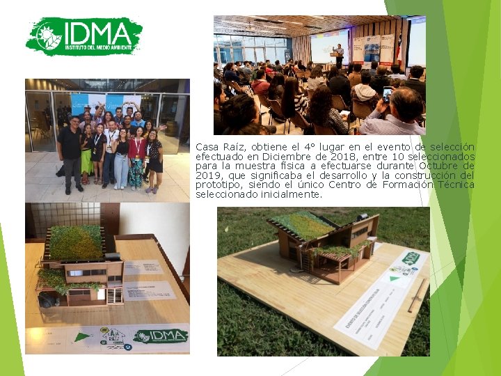 Casa Raíz, obtiene el 4° lugar en el evento de selección efectuado en Diciembre