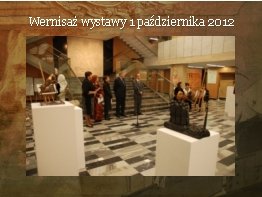 Wernisaż wystawy 1 października 2012 