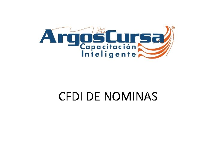 CFDI DE NOMINAS 