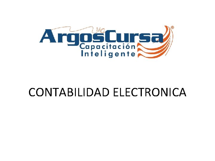 CONTABILIDAD ELECTRONICA 