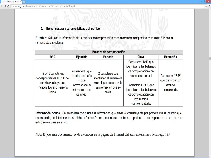 BALANZA CUENTAS 