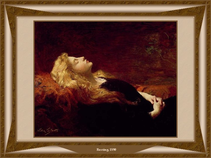 Resting, 1890 