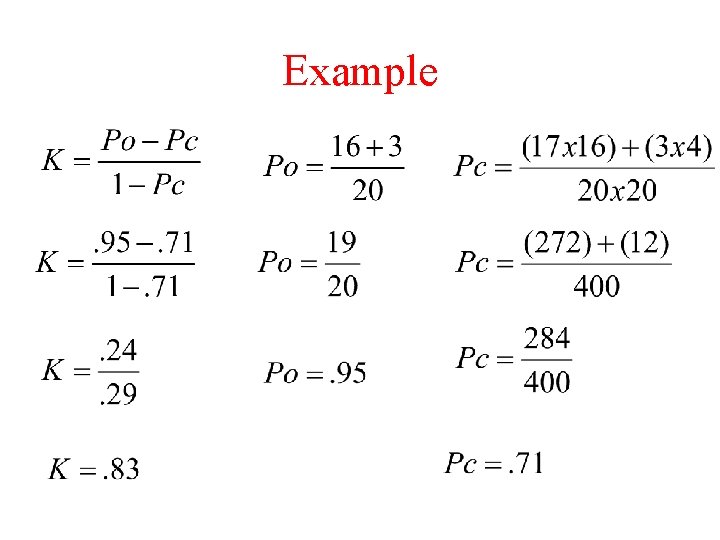 Example 