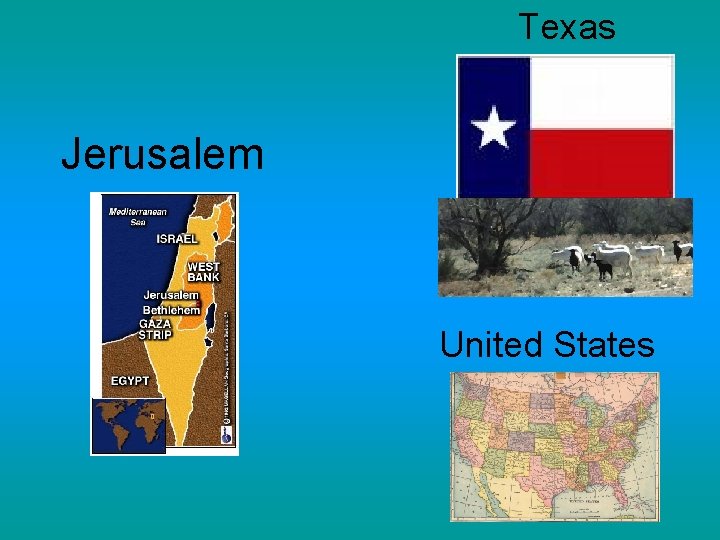 Texas Jerusalem United States 