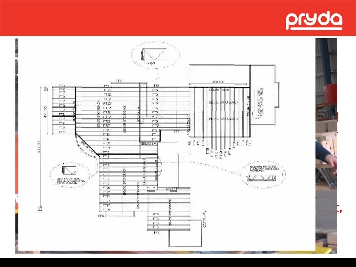 Product Description • The truss and frame plant will design the Pryda Floor Truss