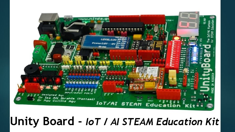 Unity Board - Io. T / AI STEAM Education Kit 