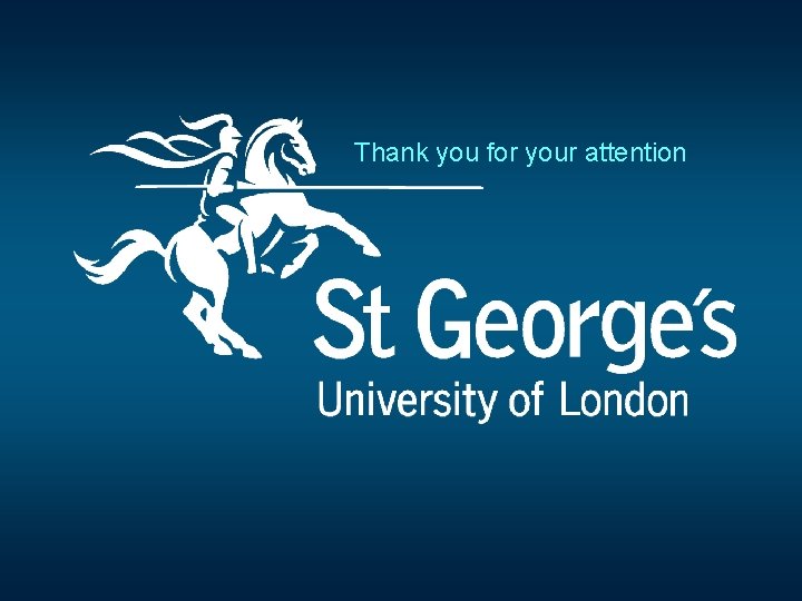 Thank you for your attention 