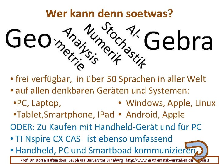 Wer kann denn soetwas? • frei verfügbar, in über 50 Sprachen in aller Welt