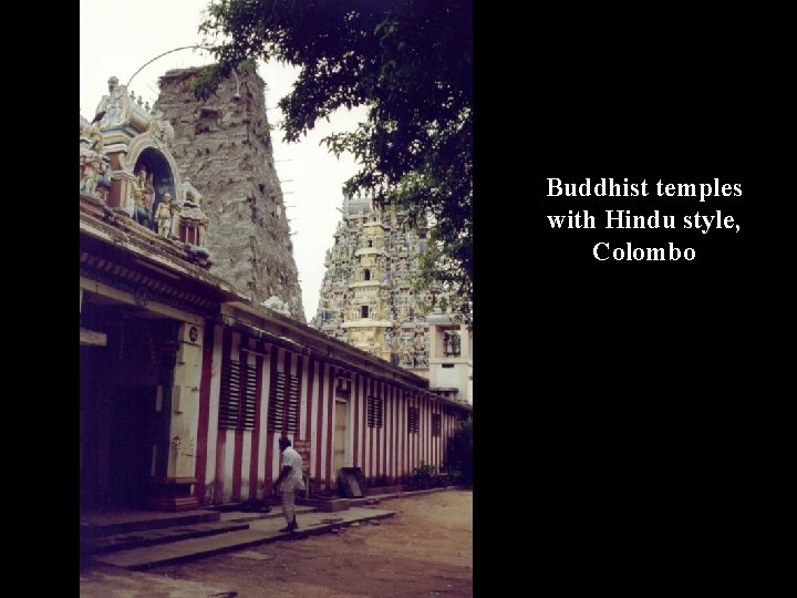 Buddhist temples with Hindu style, Colombo 