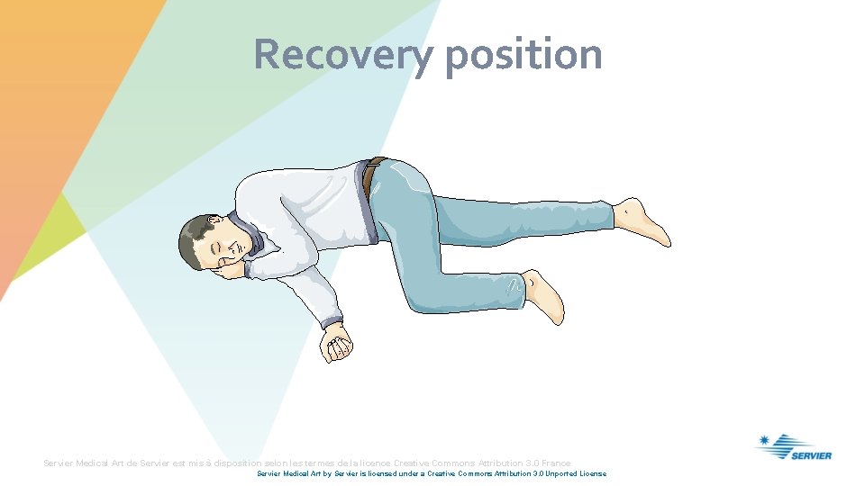 Recovery position Servier Medical Art de Servier est mis à disposition selon les termes