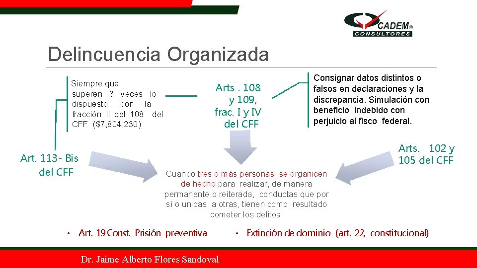 Delincuencia Organizada Siempre que superen 3 veces lo dispuesto por la fracción II del