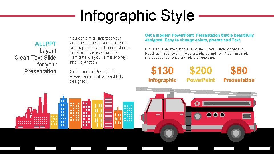 Infographic Style ALLPPT Layout Clean Text Slide for your Presentation You can simply impress