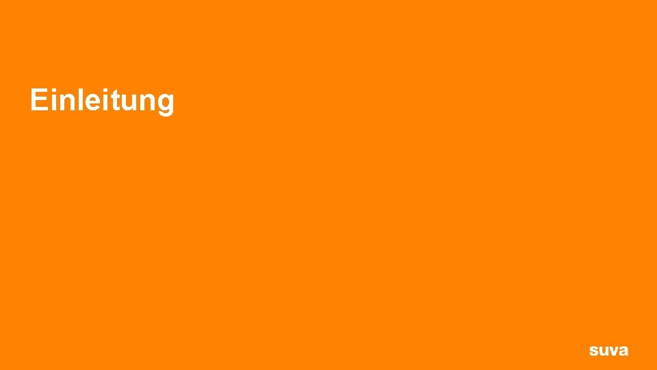 Einleitung 