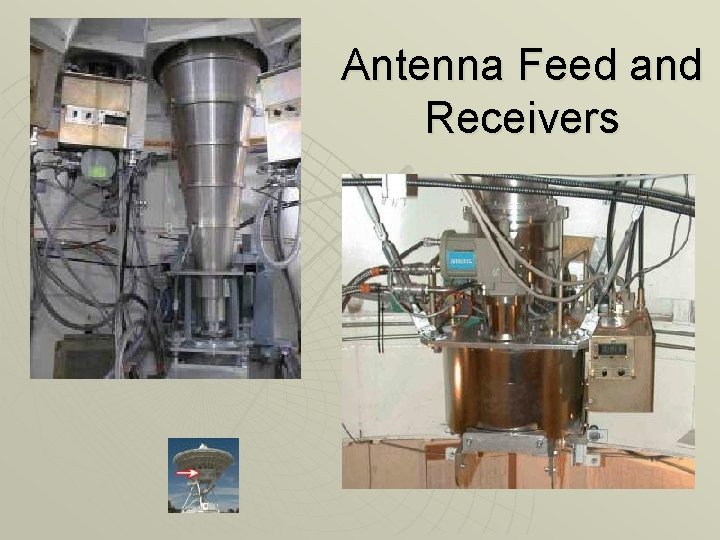 Antenna Feed and Receivers 