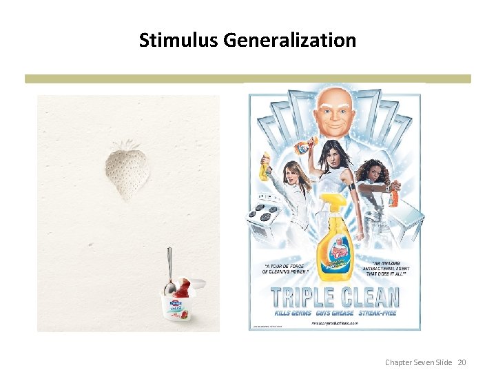 Stimulus Generalization Chapter Seven Slide 20 