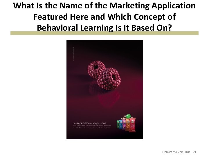 What Is the Name of the Marketing Application Featured Here and Which Concept of