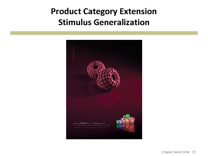 Product Category Extension Stimulus Generalization Chapter Seven Slide 22 