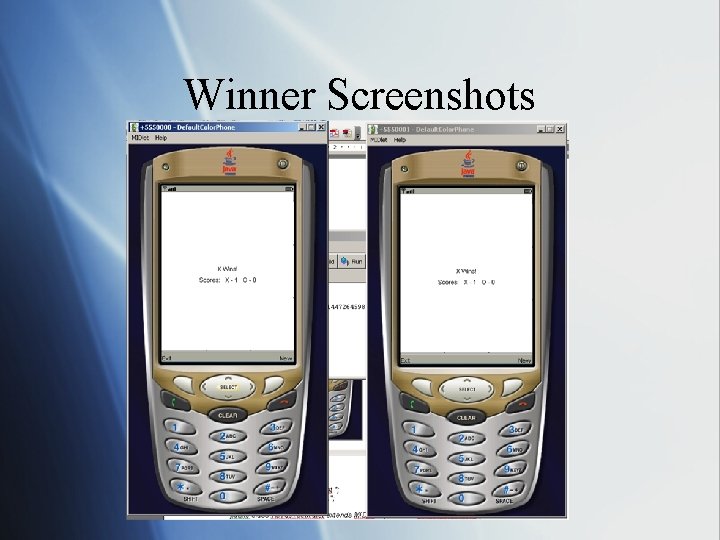 Winner Screenshots 