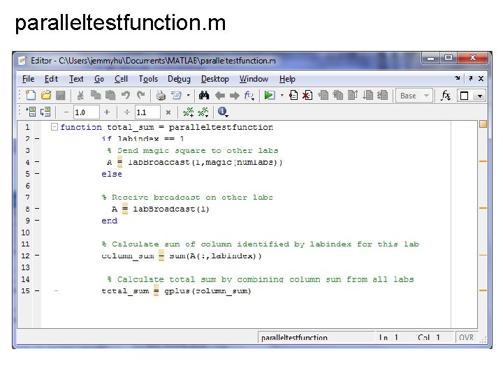 paralleltestfunction. m 