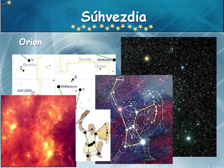 Súhvezdia Orion 