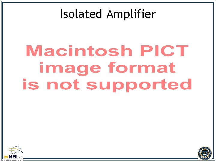 Isolated Amplifier 