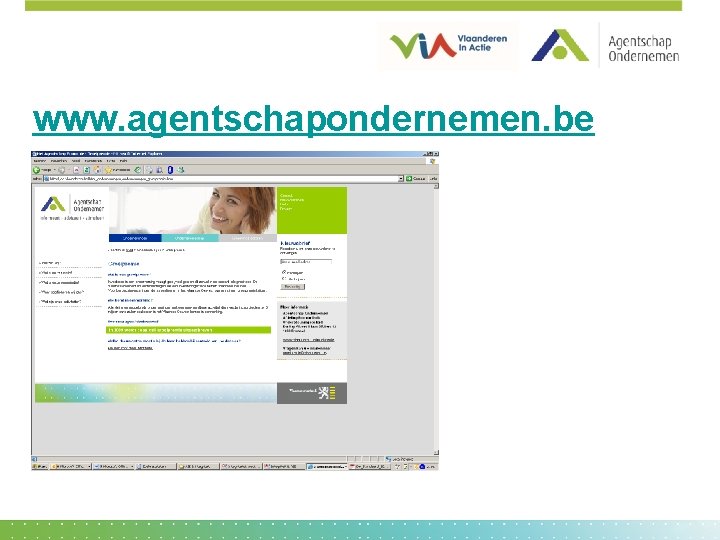 www. agentschapondernemen. be 