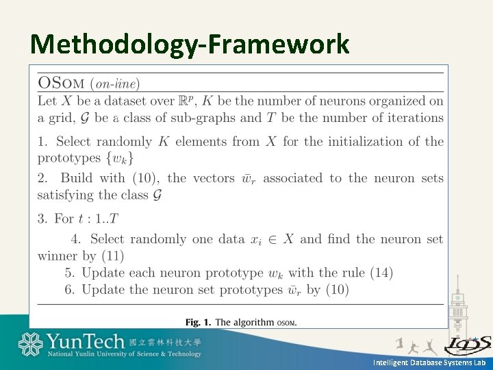 Methodology-Framework Intelligent Database Systems Lab 