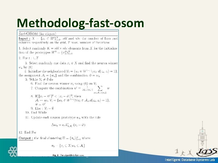 Methodolog-fast-osom Intelligent Database Systems Lab 