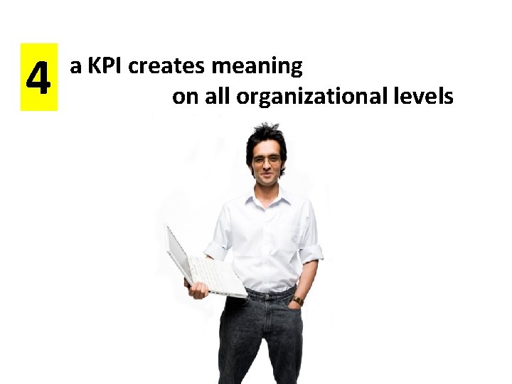 4 a KPI creates meaning on all organizational levels 