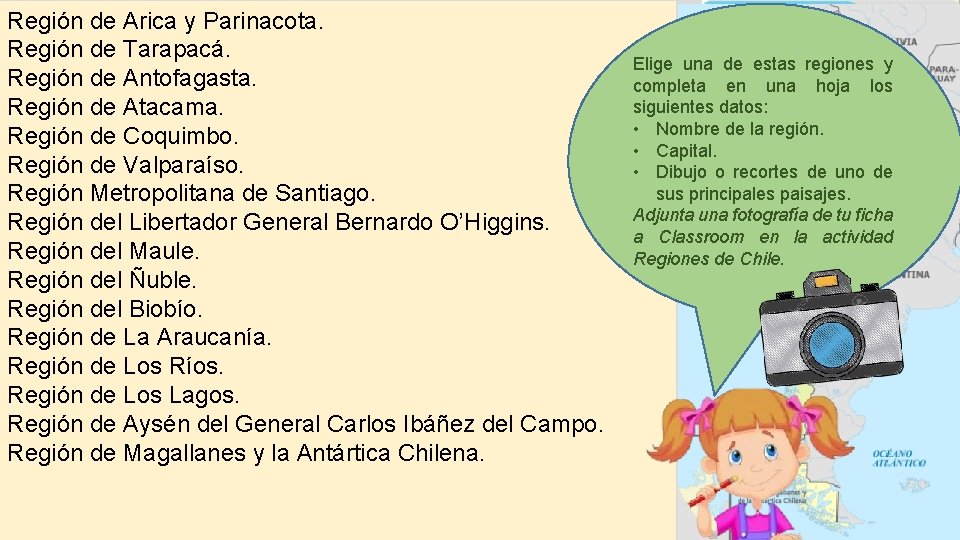 Región de Arica y Parinacota. Página 86 Texto de Historia Geografía y Ciencias Sociales.