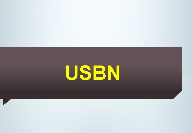 USBN USBN